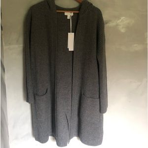 NWT -LOUNGE-the white company cashmere cardigan